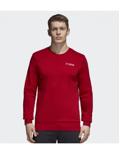Adidas Bayern Munich Ανδρικό Φούτερ Κόκκινο CW7340