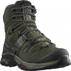 Salomon Quest 4 GTX L41292500 Ανδρικά Ορειβατικά Μποτάκια Αδιάβροχα με Μεμβράνη Gore-Tex Olive Night / Peat / Safari