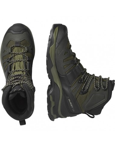 Salomon Quest 4 GTX L41292500 Ανδρικά Ορειβατικά Μποτάκια Αδιάβροχα με Μεμβράνη Gore-Tex Olive Night / Peat / Safari