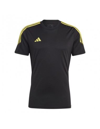 Adidas Club Jersey Αθλητικό Ανδρικό T-shirt Μαύρο Μονόχρωμο IC1589