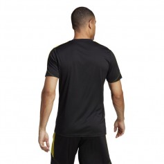 Adidas Club Jersey Αθλητικό Ανδρικό T-shirt Μαύρο Μονόχρωμο IC1589