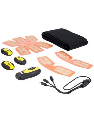 ABS Master Pro Muscle Electrostimulator EMS Φορητή Συσκευή Παθητικής Γυμναστικής Κοιλιακών και Σώματος