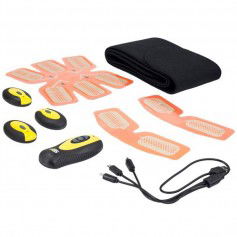 ABS Master Pro Muscle Electrostimulator EMS Φορητή Συσκευή Παθητικής Γυμναστικής Κοιλιακών και Σώματος