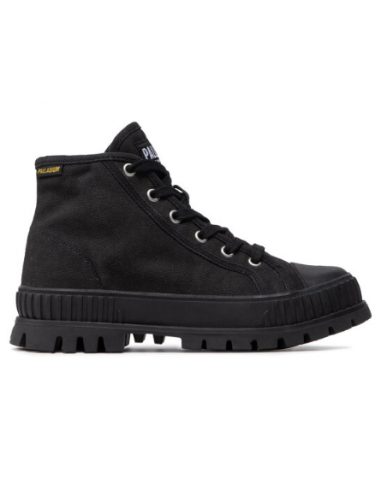 Shoes Palladium Pallashock Mid OG Black / Black U 76681-008-M Γυναικεία > Παπούτσια > Παπούτσια Μόδας > Μπότες / Μποτάκια