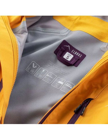 Elbrus Sorena 92800439224 Γυναικείο Μπουφάν για Σκι & Snowboard Κίτρινο