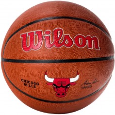 Wilson ΝΒΑ Chicago Bulls Μπάλα Μπάσκετ Indoor/Outdoor WTB3100XBCHI