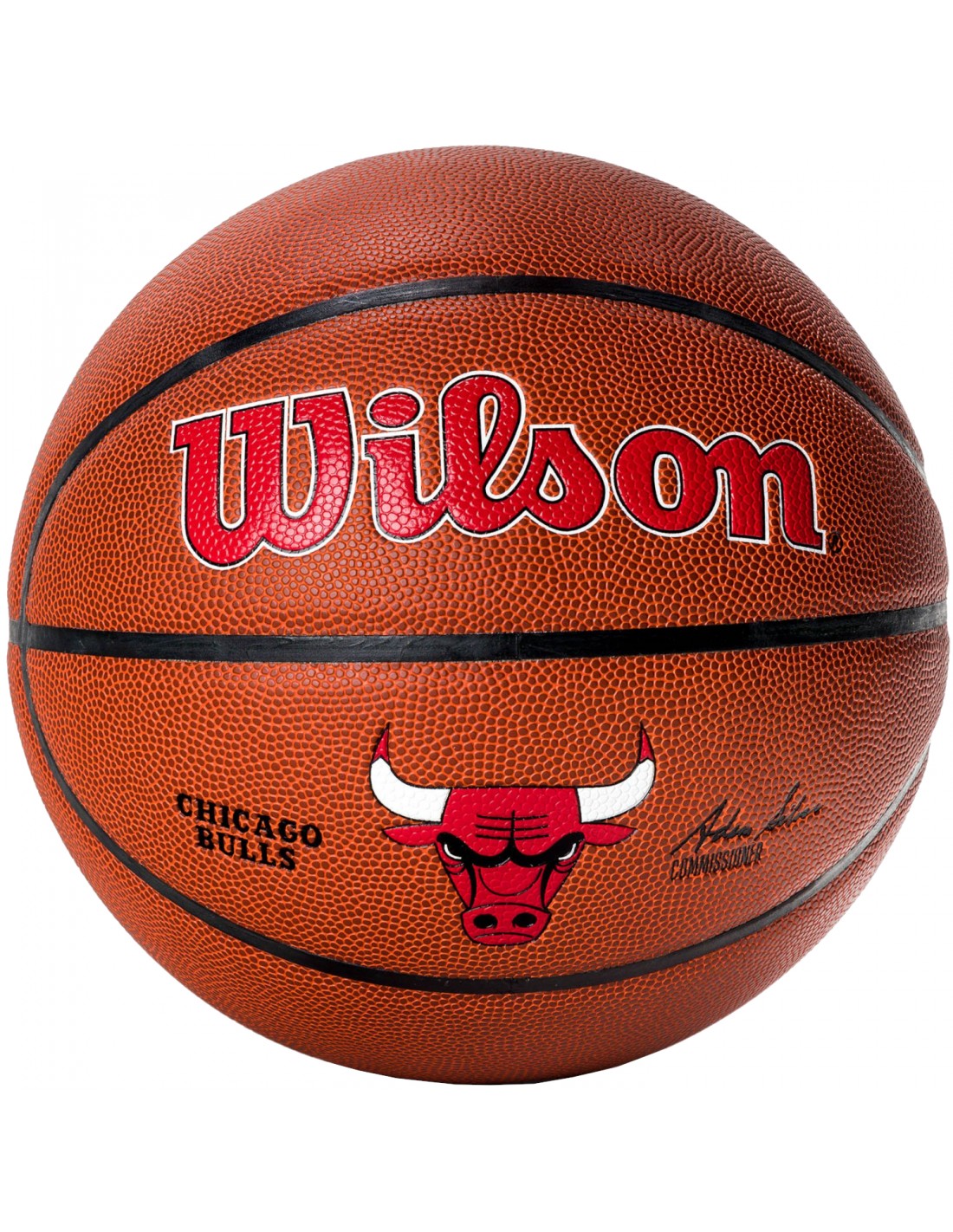Wilson ΝΒΑ Chicago Bulls Μπάλα Μπάσκετ Indoor/Outdoor WTB3100XBCHI