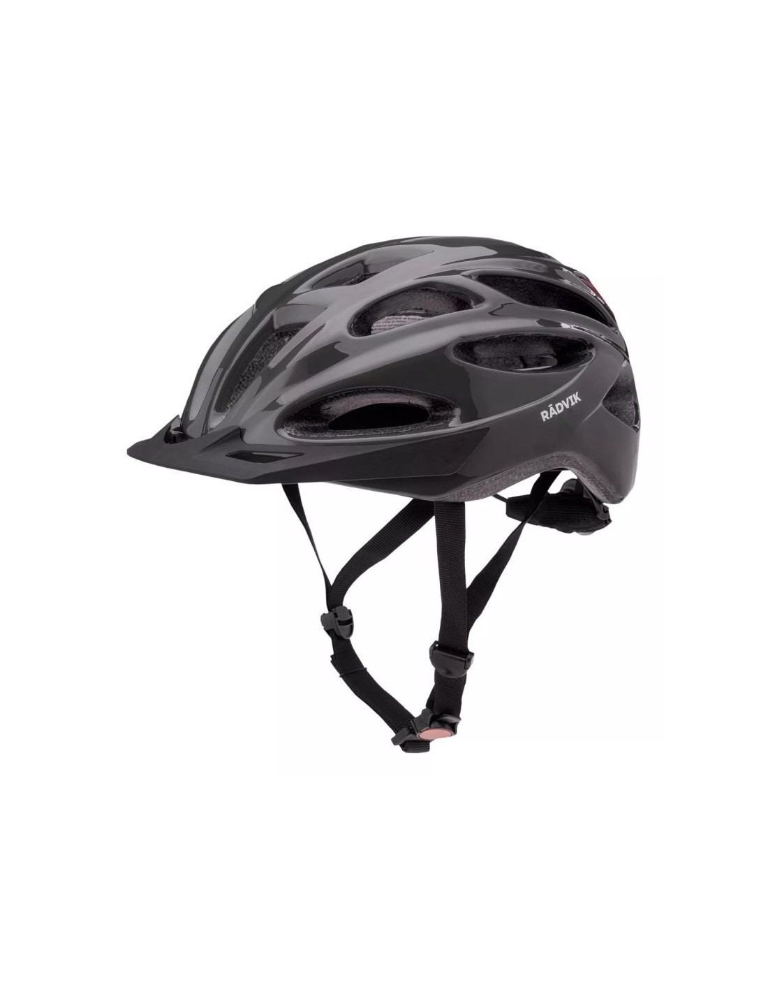 Radvik Radvik Stoot 92800354315 Κράνος Ποδηλάτου Δρόμου με LED Φωτάκι Γκρι