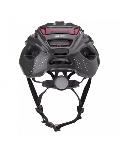 Radvik Stoot 92800354315 Κράνος Ποδηλάτου Δρόμου με LED Φωτάκι Γκρι