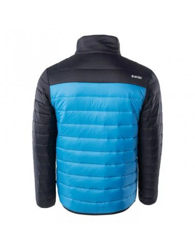 Hi-Tec Κοντό Γυναικείο Puffer Μπουφάν για Χειμώνα Μπλε 92800396759