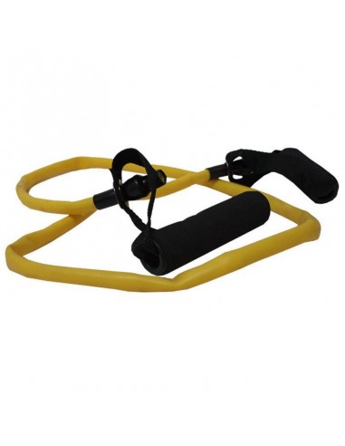 Fitness rubber with handles SMJ GBS2109 Heavy yellow