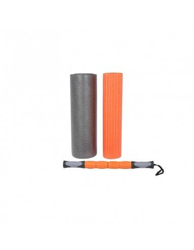 Body Sculpture Roller Yoga Massage 3 In 1 BB-0231 Σετ Foam Rollers Πολύχρωμο 46cm