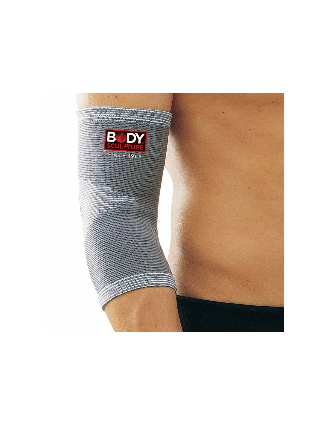 Body Sculpture Body Sculpture BNS-004 Ελαστική Περιαγκωνίδα σε Γκρι χρώμα