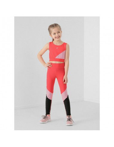 4F Παιδικό Κολάν Αθλητικό Μακρύ Πορτοκαλί HJL22-JSPDF003-90N