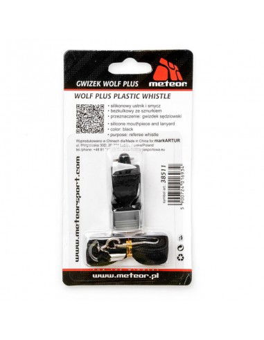 Meteor Wolf plus with silicone mouthpiece Black 38511