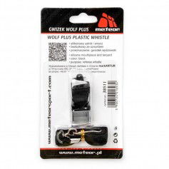 Meteor Wolf Plus 38511 Σφυρίχτρα Διαιτητών / Προπονητών Με Κορδόνι