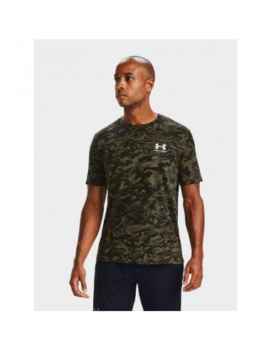 Under Armour Ανδρικό Αθλητικό T-shirt Κοντομάνικο Χακί 1357727-001