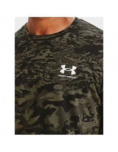 Under Armour Ανδρικό Αθλητικό T-shirt Κοντομάνικο Χακί 1357727-001