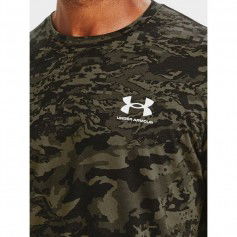 Under Armour Ανδρικό Αθλητικό T-shirt Κοντομάνικο Χακί 1357727-001