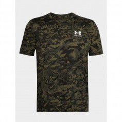 Under Armour Ανδρικό Αθλητικό T-shirt Κοντομάνικο Χακί 1357727-001