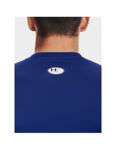 Under Armour HeatGear Armour 1361524-400 Ανδρική Ισοθερμική Μακρυμάνικη Μπλούζα Compression Μπλε