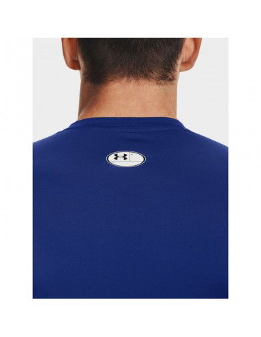 Under Armour HeatGear Armour 1361524-400 Ανδρική Ισοθερμική Μακρυμάνικη Μπλούζα Compression Μπλε