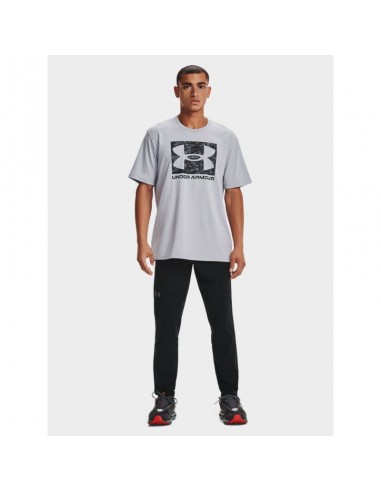Under Armour ABC Camo Boxed Ανδρικό T-shirt Κοντομάνικο Γκρι 1361673-011