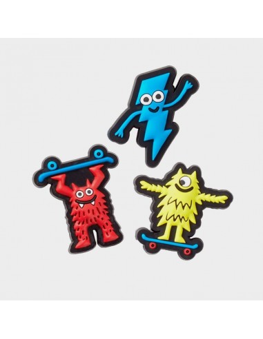 Button Crocs monsters 3pack JIBBITZMONSTERS