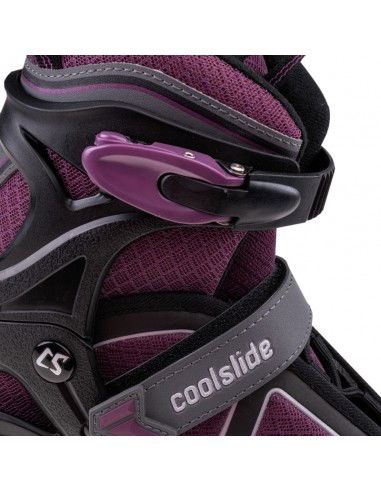 Coolslide 92800438990 Inline Αυξομειούμενα Rollers Μαύρα Ενηλίκων