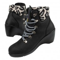 Lavoro 603305 Γυναικεία Μποτάκια Μαύρα