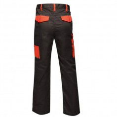 Regatta Cargo Παντελόνι Εργασίας Μαύρο Black/Classic Red