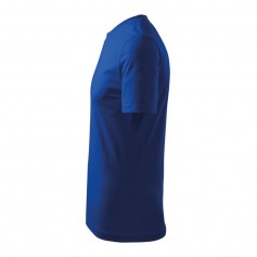 Adler Heavy U MLI11005 Ανδρικό Διαφημιστικό T-shirt Κοντομάνικο σε Μπλε Χρώμα MLI-11005