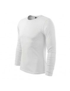 Adler FitT LS M MLI11900 Ανδρική Διαφημιστική Μπλούζα Μακρυμάνικη σε Λευκό Χρώμα MLI-11900