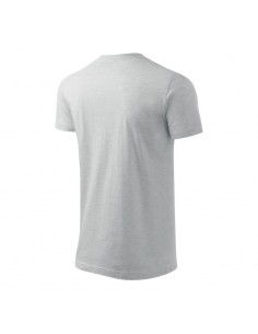 Adler Basic M MLI12903 Ανδρικό Διαφημιστικό T-shirt Κοντομάνικο σε Γκρι Χρώμα MLI-12903 2