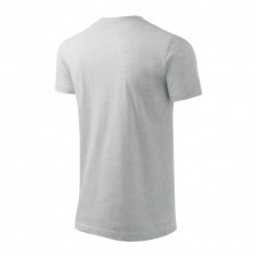 Adler Basic M MLI12903 Ανδρικό Διαφημιστικό T-shirt Κοντομάνικο σε Γκρι Χρώμα MLI-12903