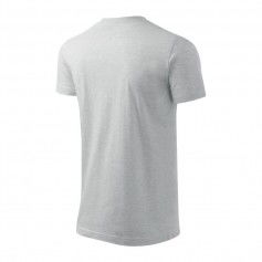 Adler Basic M MLI12903 Ανδρικό Διαφημιστικό T-shirt Κοντομάνικο σε Γκρι Χρώμα MLI-12903