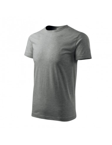 Adler Basic M MLI12912 Ανδρικό Διαφημιστικό T-shirt Κοντομάνικο σε Γκρι Χρώμα MLI-12912