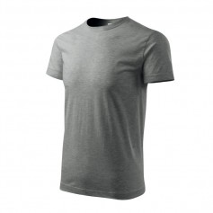 Adler Basic M MLI12912 Ανδρικό Διαφημιστικό T-shirt Κοντομάνικο σε Γκρι Χρώμα MLI-12912