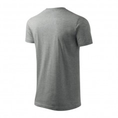 Adler Basic M MLI12912 Ανδρικό Διαφημιστικό T-shirt Κοντομάνικο σε Γκρι Χρώμα MLI-12912