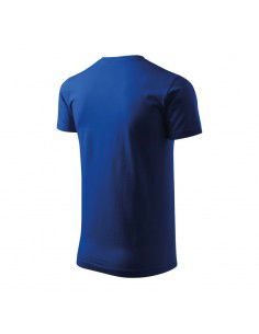 Adler Ανδρικό T-shirt Μπλε Μονόχρωμο MLI-13705 2