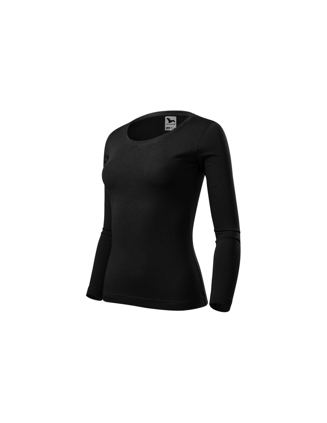 Adler Ανδρική Διαφημιστική Μπλούζα Μακρυμάνικη σε Μαύρο Χρώμα MLI-16901