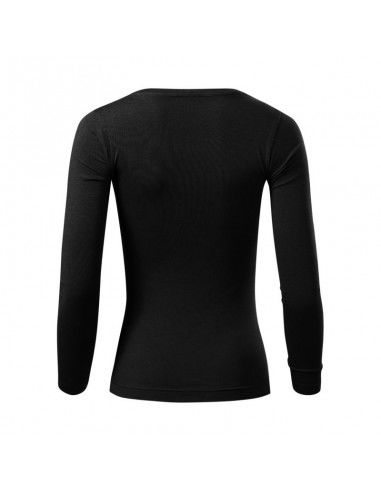 Adler Ανδρική Διαφημιστική Μπλούζα Μακρυμάνικη σε Μαύρο Χρώμα MLI-16901