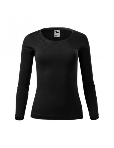 Adler Ανδρική Διαφημιστική Μπλούζα Μακρυμάνικη σε Μαύρο Χρώμα MLI-16901