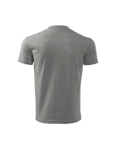 Adler Classic U Ανδρικό Διαφημιστικό T-shirt Κοντομάνικο σε Γκρι Χρώμα MLI-10112