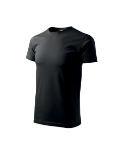 Adler Basic M MLI12901 Ανδρικό Διαφημιστικό T-shirt Κοντομάνικο σε Μαύρο Χρώμα MLI-12901