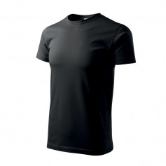 Adler Basic M MLI12901 Ανδρικό Διαφημιστικό T-shirt Κοντομάνικο σε Μαύρο Χρώμα MLI-12901