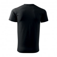 Adler Basic M MLI12901 Ανδρικό Διαφημιστικό T-shirt Κοντομάνικο σε Μαύρο Χρώμα MLI-12901