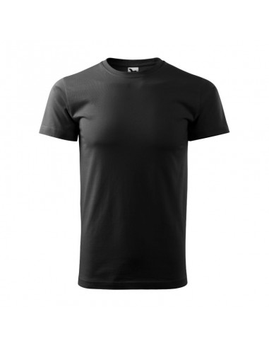 Adler Basic M MLI12901 Ανδρικό Διαφημιστικό T-shirt Κοντομάνικο σε Μαύρο Χρώμα MLI-12901