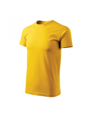 Adler Basic M Ανδρικό Διαφημιστικό T-shirt Κοντομάνικο σε Κίτρινο Χρώμα MLI-12904