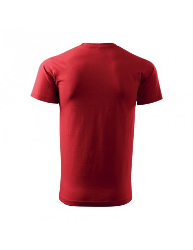 Adler Basic M MLI12907 Ανδρικό Διαφημιστικό T-shirt Κοντομάνικο σε Κόκκινο Χρώμα MLI-12907